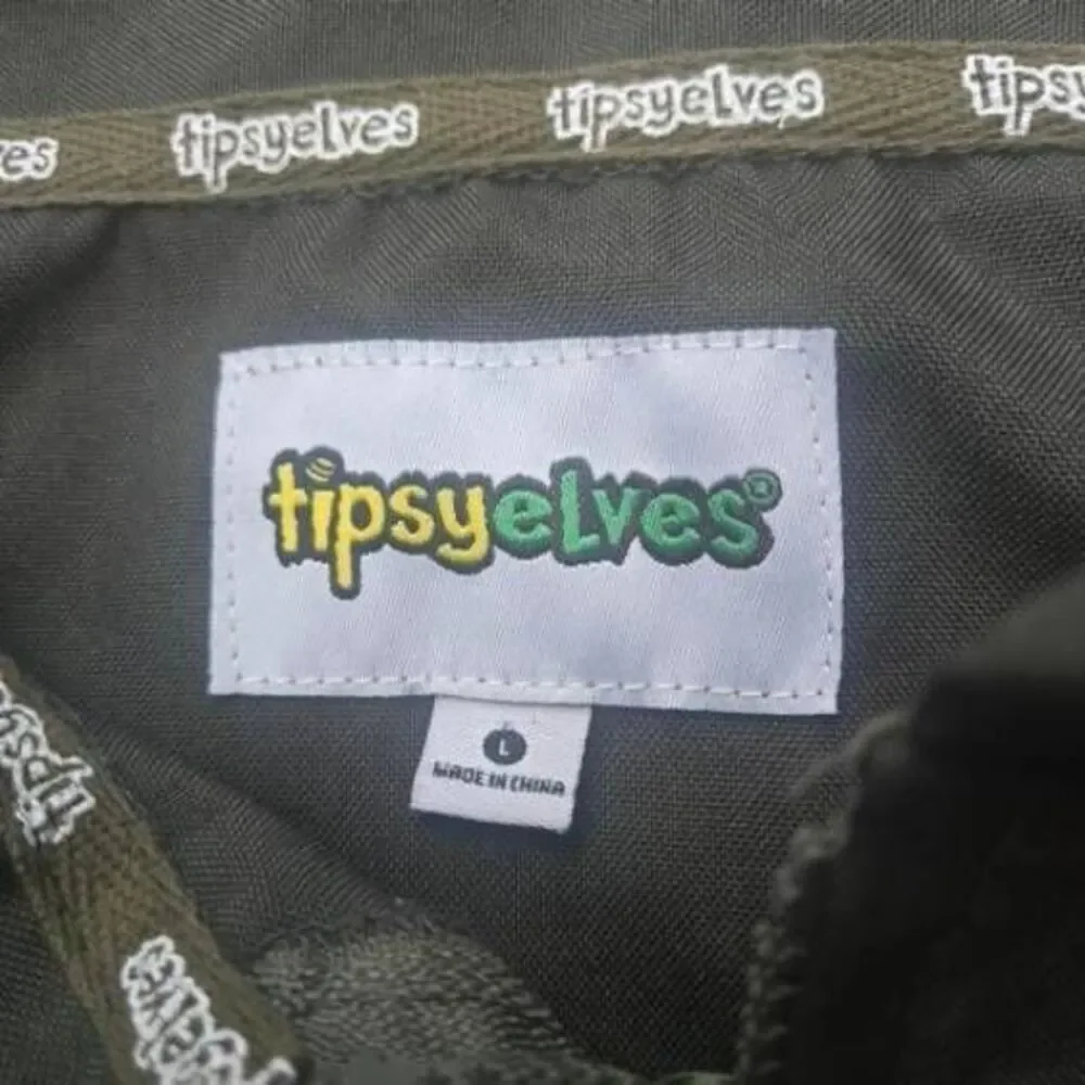 Tipsy Elves Squadron Pilot one piece outfit size large (maybe xl too) green, poc - Picture 3 of 15